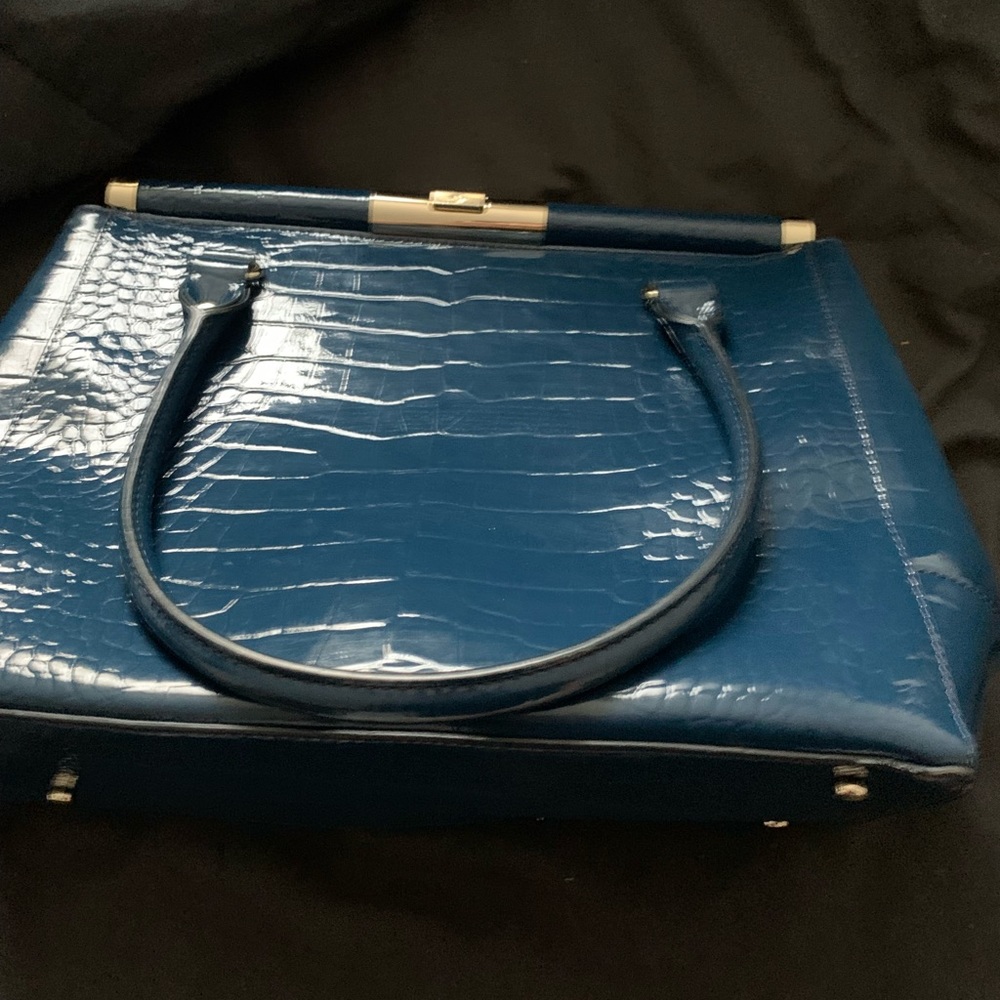 Blue Kate spade bag